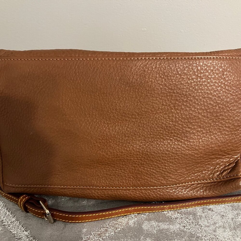 Dooney & Bourke Dillen Pebble Leather Satchel - Picture 5 of 6
